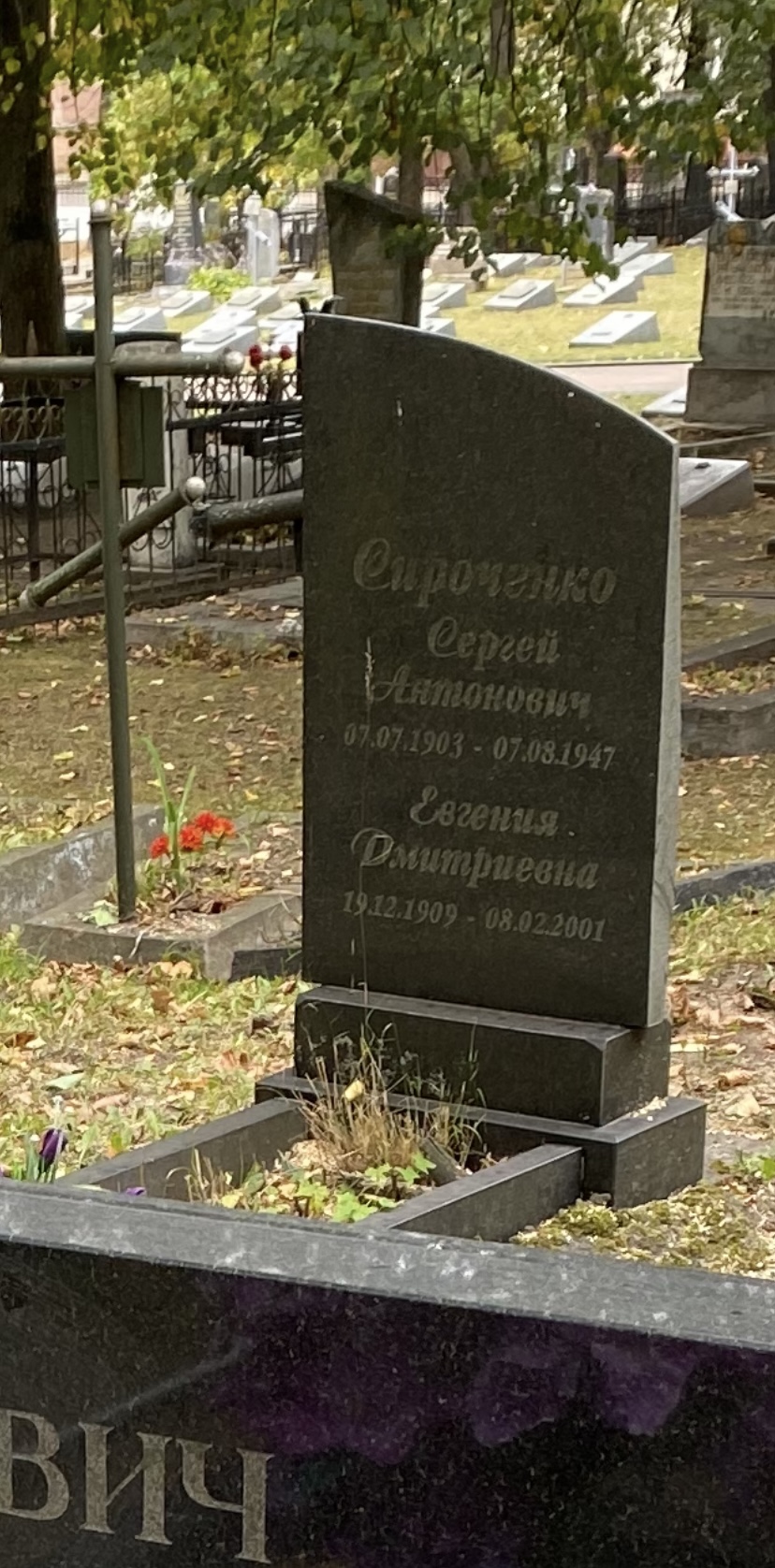 Фотография надгробия